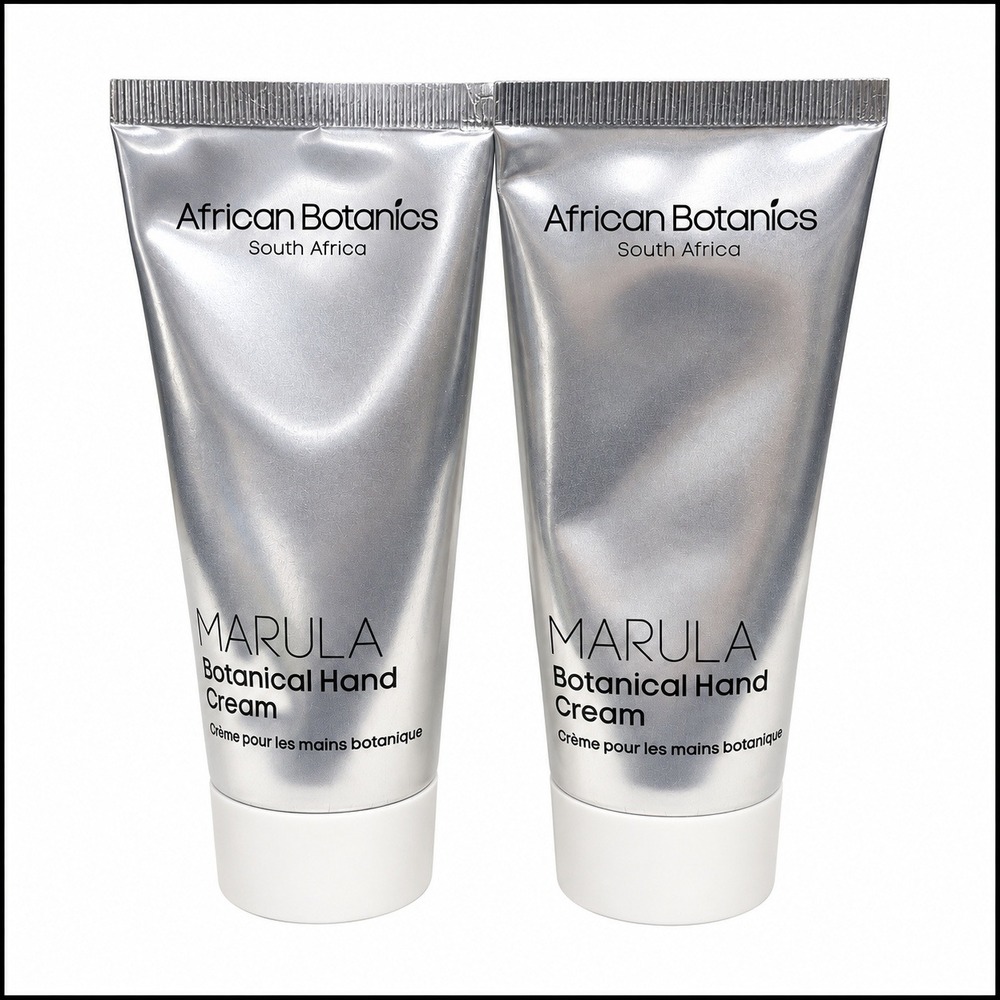African Botanics Marula Botanical Hand Cream 2 fl oz Set of 2 South Africa NEW